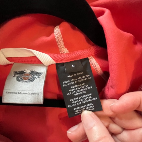 Lightweight, weather resistant, Harley Davidson jacket! Women’s LARGE - Picture 5 of 7